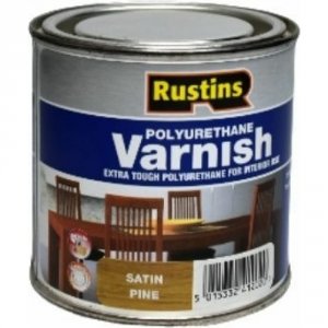 Полиуретановый лак Rustins Poly Varnish Satin Pine (3219)