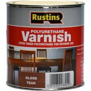 Полиуретановый лак Rustins Poly Varnish Gloss Teak (3202)