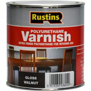 Полиуретановый лак Rustins Poly Varnish Gloss Walnut (3205)