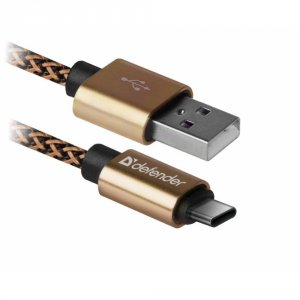 Кабель USB Defender USB09-03T 87812 золотой