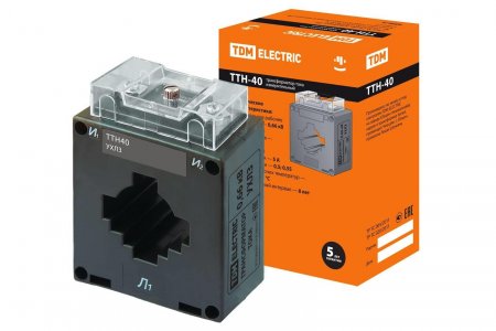 Трансформатор тока Tdm ТТН 40/600/5- 5va/0,5-Р (SQ1101-1096)