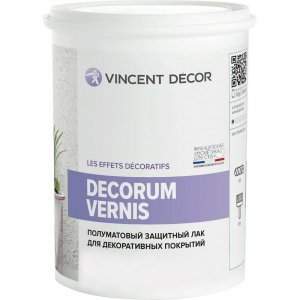 Защитный лак для декоративных покрытий Vincent Decor DECORUM VERNIS (103-132)