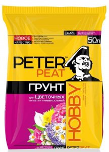 Универсальный грунт для цветочных культур Peter Peat 50 л (Х-02-50)