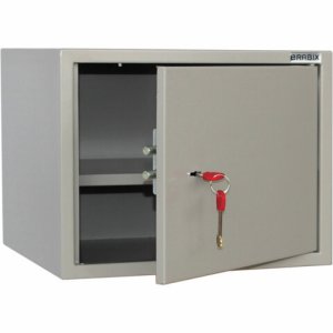 Сварной металлический шкаф для документов Brabix КBS-02, 32x42x35 см (291151)
