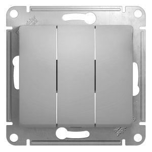 Трехклавишный механизм выключателя Schneider Electric Gsl000331 glossa (GSL000331)