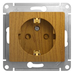 Одноместный механизм розетки Schneider Electric GLOSSA (GSL000545)