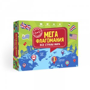 Настольные игры Геодом Игра настольная Мегафлагомания (4607177458427)