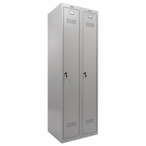 Шкаф металлический для одежды Brabix LK 21-60, 183x60x50 см (291126)