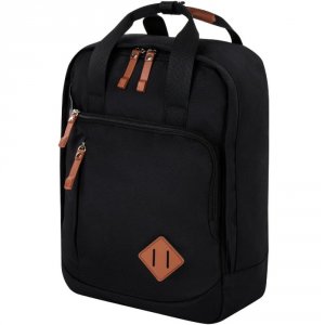 Молодежный рюкзак BRAUBERG Friendly, молодежный, 37х26х13 см, черный (270089)