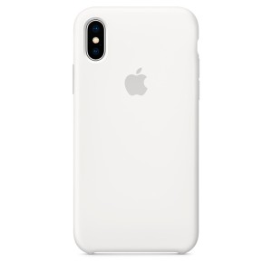 Чехол для iPhone Apple Чехол-крышка Apple для iPhone X, силикон, белый