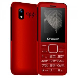 Мобильный телефон Digma Linx C171, красный красный