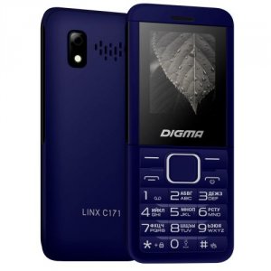 Мобильный телефон Digma C171 Linx тёмно-синий