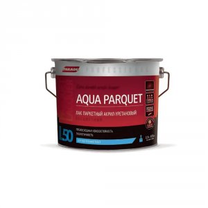 Паркетный акрил-уретановый лак PARADE Professional L50 AQUA PARQUET (90001370036)