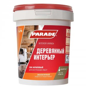 Акриловый лак PARADE L70 Деревянный интерьер (Лк-00010343)