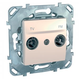 Оконечная tv-fm розетка Schneider Electric Unica (MGU5.452.25ZD)