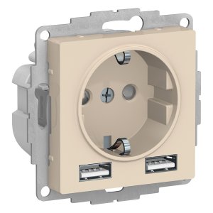 Розетка Schneider Electric AtlasDesign (ATN000230)