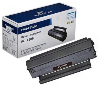 Картридж для лазерного принтера Pantum PC-110 для Pantum P1000/2000/P2050/5000/5005/6000/6005