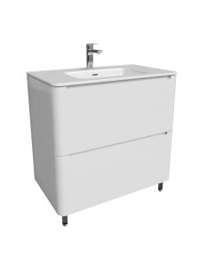 Напольная тумба с умывальником IDDIS Edifice 80 EDI80WFi95K Белая