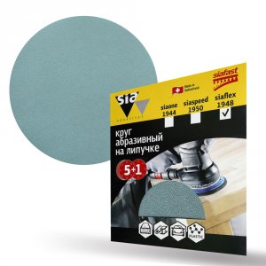 Круг шлифовальный Sia Abrasives SF6-125-0-180 (sf6-125-0-180)