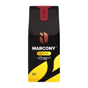Кофе Marcony Кофе молотый Aroma со вкусом Вишни м/у 200 г (4680062530217)
