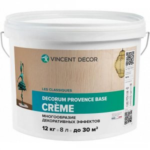 Декоративная штукатурка Vincent Decor PROVANS BASE CREME (103-301)