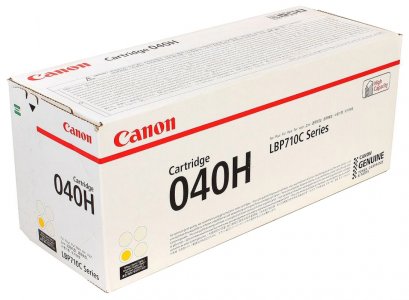 Картридж для лазерного принтера Canon 040 H Yellow (0455C001)