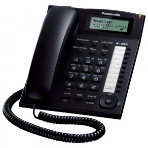 Проводной телефон Panasonic KX-TS2388RUB Black
