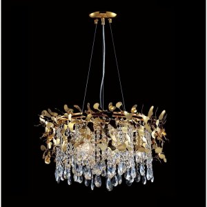 Подвесная люстра Crystal Lux Romeo SP6 Gold D600 (ROMEO SP6 GOLD D600)