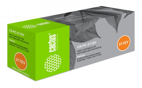 Картридж Cactus CS-PC-211EV (черный)