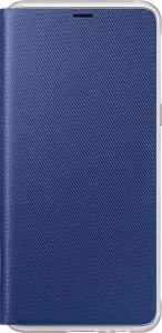 Аксессуар Samsung Чехол-книжка Samsung для Galaxy A8, поликарбонат, синий