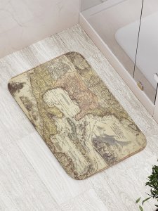 Противоскользящий коврик для ванной, сауны, бассейна JoyArty Древнее знание (bath_11530)