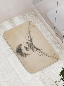 Противоскользящий коврик для ванной, сауны, бассейна JoyArty Теневой олень (bath_15538)