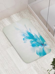 Противоскользящий коврик для ванной, сауны, бассейна JoyArty Цветок неба (bath_21919)