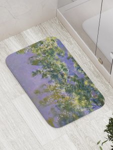 Противоскользящий коврик для ванной, сауны, бассейна JoyArty Расцвели сады (bath_7905)