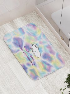 Противоскользящий коврик для ванной, сауны, бассейна JoyArty Советчик (bath_378407)