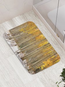 Противоскользящий коврик для ванной, сауны, бассейна JoyArty Светлый лес (bath_14615)