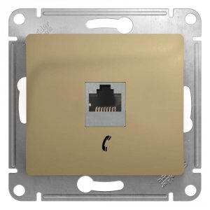 Телефонная розетка Schneider Electric GSL000481T
