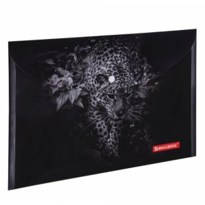 Папка-конверт BRAUBERG LEOPARD (228039)