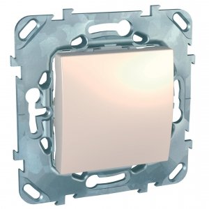 Перекрестный одноклавишный переключатель Schneider Electric Unica (MGU5.205.25ZD)