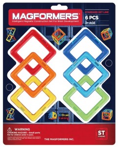 Магнитный конструктор Magformers Квадраты 6 (701001 (63086))