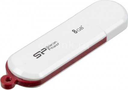 USB Flash Drive Silicon Power LuxMini 320 (SP008GBUF2320V1W)