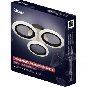 Диммируемая светодиодная люстра RITTER RIETI (52360 4)