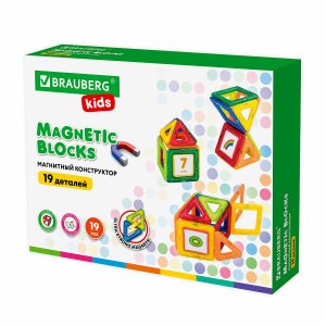 Конструктор BRAUBERG Magnetic Blocks-19