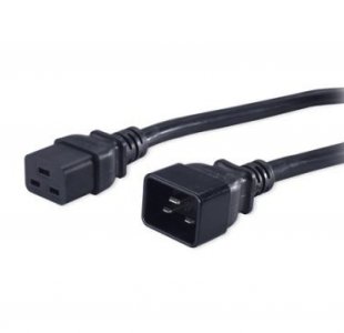 Кабель питания Hyperline PWC-IEC19-IEC20-3.0-BK (43795)