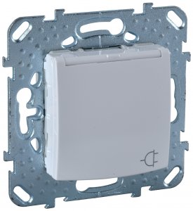 Одноместная розетка Schneider Electric MGU5.037.18TAZD