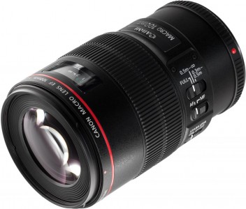 Объектив премиум Canon EF 100mm f/2.8L Macro IS USM