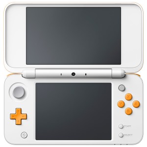 Игровая приставка Nintendo 2DS XL (белый + оранжевый) (045496504564)