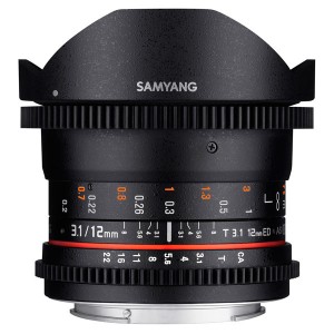Объектив Samyang 12mm T3.1VDSLR ED AS NCS Fish-eye SonyA (Minolta)