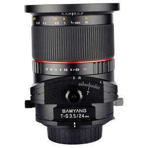 Объектив Samyang T-S 24mm f/3.5 AS ED UMC Nikon F