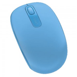 Мышь беспроводная Microsoft Mobile Mouse 1850 Сyan (U7Z-00058)